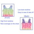 thumbnail image 4 of Girls Leotards for Gymnastics Outfits Size 2t 3t Sparkle Pink Blue Star Dancewear, 4 of 7