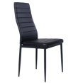 thumbnail image 2 of Patiojoy 5 PCS Kitchen Dining Table Set Breakfast Furniture w/ Glass Top  Padded Chair, 2 of 10