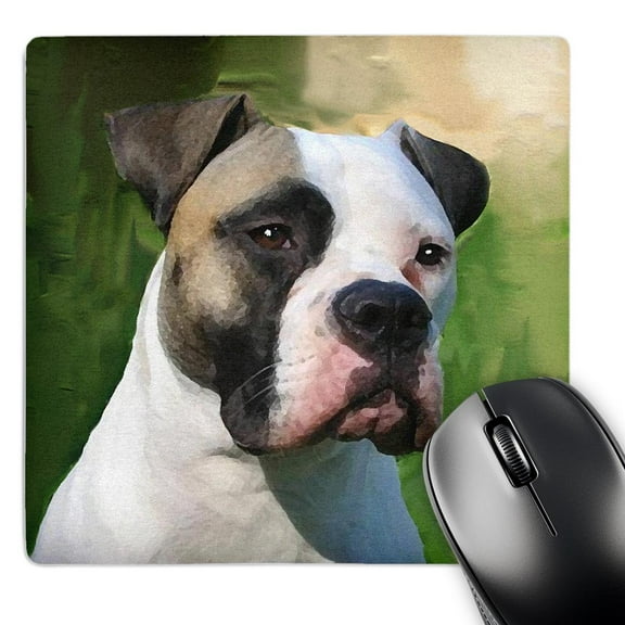 3dRose, American Bulldog, MousePad