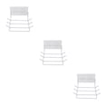 thumbnail image 4 of Injueey Estante de almacenamiento para cucharas, soporte de almacenamiento para colgar de hierro, punzonado gratis, organizador de cocina, blanco 3piezas, 4 of 6