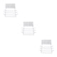 thumbnail image 2 of Moyic Estante de almacenamiento para cucharas, soporte de almacenamiento para colgar de hierro, punzonado gratis, organizador de cocina, blanco 3piezas, 2 of 6