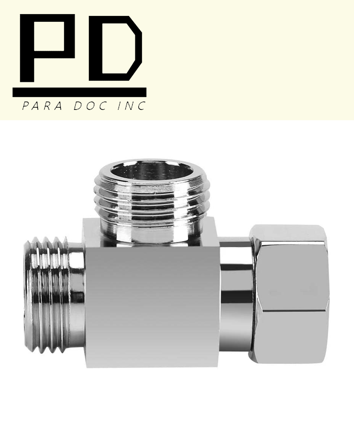 3Way Bathroom Angle Valve G1/2 Inch Tadapter Valve