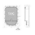 thumbnail image 7 of B&M 70295 Cast Deep Transmission Pan For 4L80E Transmission, 7 of 7