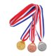 thumbnail image 4 of ColoMX 3 medallas de premio de bronce dorado y plateado para niños y adultos, medallas de ganador, premio para competiciones de natación, eventos deportivos escolares e instituciones de formación, 4 of 8
