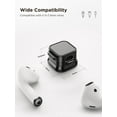 thumbnail image 6 of Desktop Cable Organizer,Magnetic Cable Organizer, Adhesive Desk Cord Holder, Black, 6 Pack, 6 of 10