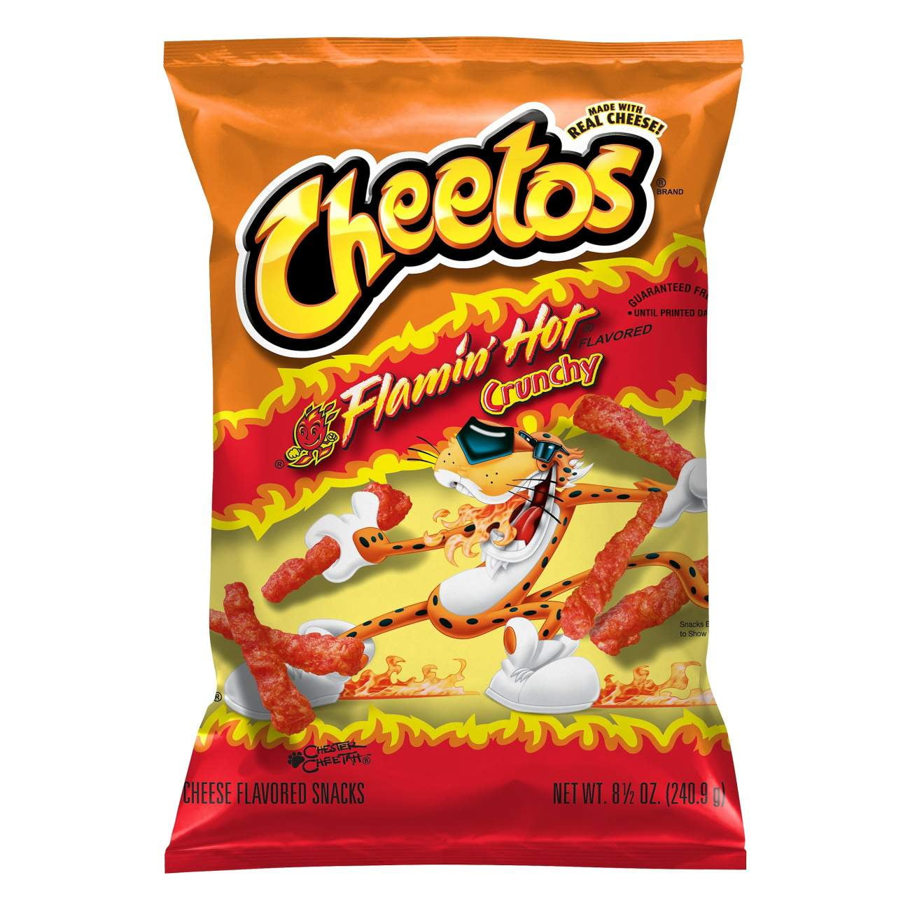 9Oz Cheetos Flamin Hot Limon Crunchy (Flaming Hot Lime