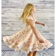 thumbnail image 4 of Yellow Floral Double Ruffle Twirly Dress, 4 of 9