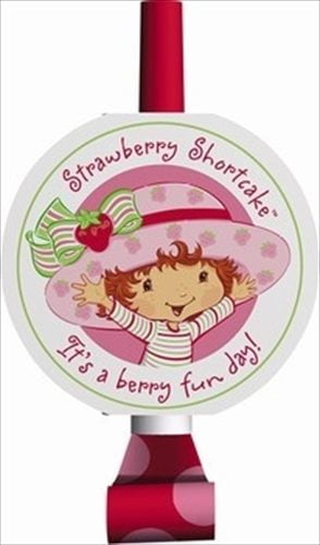 STRAWBERRY SHORTCAKE DOLLS BLOWOUTS ~ Birthday Party Supplies Favors Stripes 8 