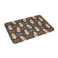 thumbnail image 2 of Balery Gnome And Pumpkin Doormat, Durable Flannel Fabric, Waterproof Stain and Fade Resistant, Low Profile,Indoor Outdoor Door Mats, Easy Clean Patio Entrance Mat, 16x24in, 2 of 9