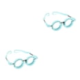 thumbnail image 4 of maskred Adult Optical Trial Lens Frame Eyeglasses Optometry Optician Tool Optic Blue 56mm 2Set, 4 of 6