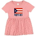 thumbnail image 3 of Inktastic Puerto Rico Flag & Name Girls Baby Dress, 3 of 5