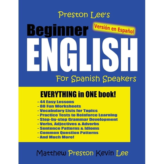 Preston Lee's Beginner English for Spanish Speakers