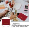 thumbnail image 3 of EeaseCA 1pc Convenient PU leather Cards Pack Bank ID Protective Cover, 3 of 8