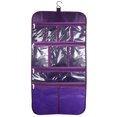 thumbnail image 1 of Bolsa de viaje Freegrace Premium para artículos de aseo, de nailon, color morado, 1 of 6
