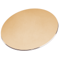thumbnail image 2 of Metal Aluminum Mouse Pad, Office Thin Hard Mouse Mat Leather Surface Double Side Precision Mouse Pads for Fast and Accurate Control Gold, 2 of 7