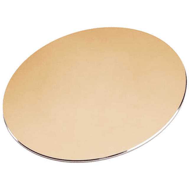 Aluminum Mouse Pad, Office Thin Hard Mouse Mat Leather Surface Double Side Precision Mouse Pads for Fast