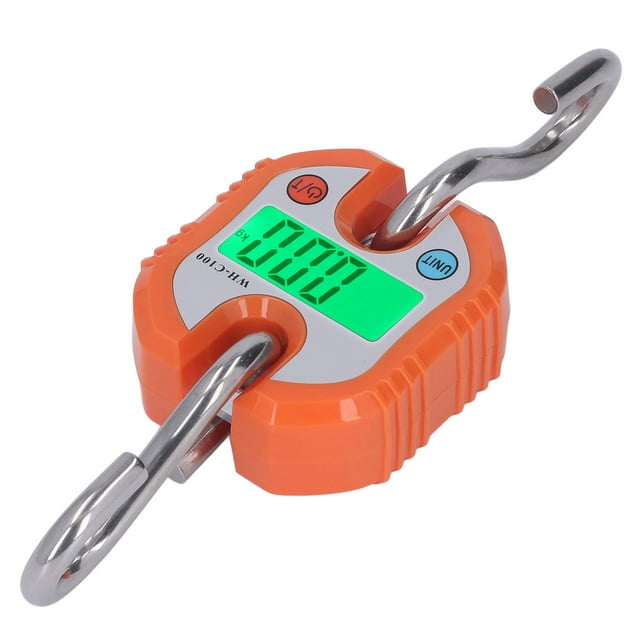 Fishing Scale,Hanging Scale LCD Digital Hanging Scale Tool Digital Hanging Scale True to Its Promise
