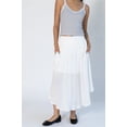 thumbnail image 3 of Ragstock Asymmetric Hem Maxi Skirt, 3 of 4