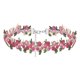 thumbnail image 1 of Collar de las mujeres suave naranja rosa super hada dulce collar de flores collar de collar, 1 of 8