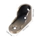 thumbnail image 5 of 2 soportes para barra de armario con base de brida (bronce), 5 of 5