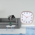 thumbnail image 2 of Escultura moderna de toro de resina, figura abstracta con reloj de pared digital. Diseño grande, vintage, silencioso. Arte práctico para la entrada, m, 2 of 8