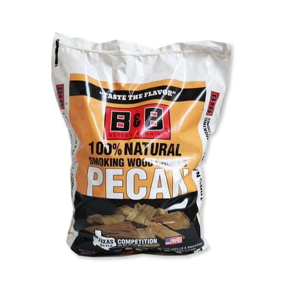 B&B Charcoal 8023374 Pecan Wood Smoking Chunks44; 549 cu. in.