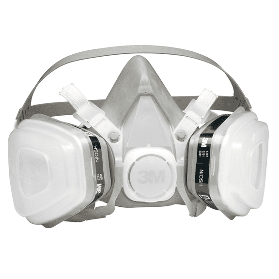 3m 07191 Dual Cartridge Respirator Assembly, Organic Vapor/p95, Small
