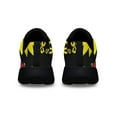 thumbnail image 4 of Be A Sunflower Roses Heart Shoes Sneakers for Women Men Black Size 5, 4 of 7
