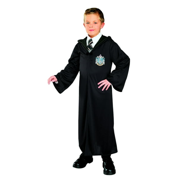 Harry Potter Slytherin Enfant à Capuche Robe avec Fermoir Costume Cape Manteau Autorisé