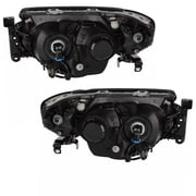 For 06-08 Forester w/o Sport Package Halogen Headlight Headlamp w/Bulb PAIR SET