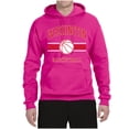 thumbnail image 2 of Wild Bobby City of Washington Basketball Fantasy Fan Sports Unisex Hoodie Sweatshirt, Fuschia, XX-Large, 2 of 5
