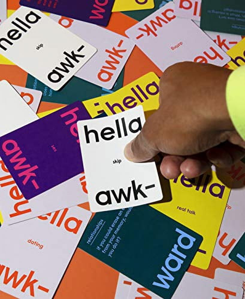 Hella Awkward Game - a Conversation Party Card Game