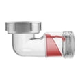 thumbnail image 1 of Luzkey Visible Sink Drain Backflow Preventer Drains Tube High Performance Bathroom Lightweight Easy to Install RV Drainage Connector Clear, 1 of 8