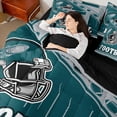thumbnail image 4 of jejeloiu Football Game 7-Piece Twin Bedding Sets,Kids Ball Games Bedding Comforter Set For Rugby Boys Reversible, 4 of 8