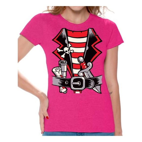 Awkward Styles Halloween T-Shirt Pirate T Shirts for Women