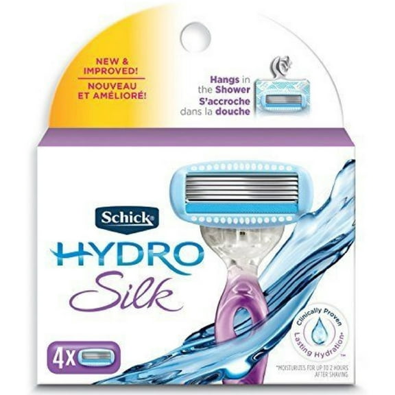 Schick Hydro Silk Cartridges 4 ea
