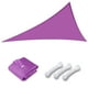 thumbnail image 1 of Yescom 3FT 97% UV Block Triangle Sun Shade Sail Decor Patio Pool Garden Yard Lawn Carport Cover Net Awning Fuchsia, 1 of 10