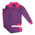 thumbnail image 1 of Women’s 2-piece Sunshine Tracksuit Track Jacket & jogger Track pants Set, 1 of 3