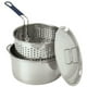 Bayou Classic 1150 Friteuse Inox 14qt- Panier Couvercle – image 1 sur 2