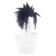 thumbnail image 2 of Peluca corta para cosplay, azul oscuro, 35 cm, alta temperatura, 2 of 3