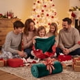 thumbnail image 6 of Ameha Fleece Blanket Bulk Pack of 8 For Wholesale, Wedding Guests, Favors, Homeless Adult Washable Winter Blanket Warm Cozy 90X90 Queen Emerald Green, 6 of 8