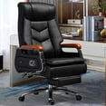 thumbnail image 2 of Work Cushion Office Chairs Mobile Youth Nordic Love Accent Leather Chair Recliner Bedroom Luxury Chaise Bureau Furniture T50BY My Lux Decor Round, 2 of 25