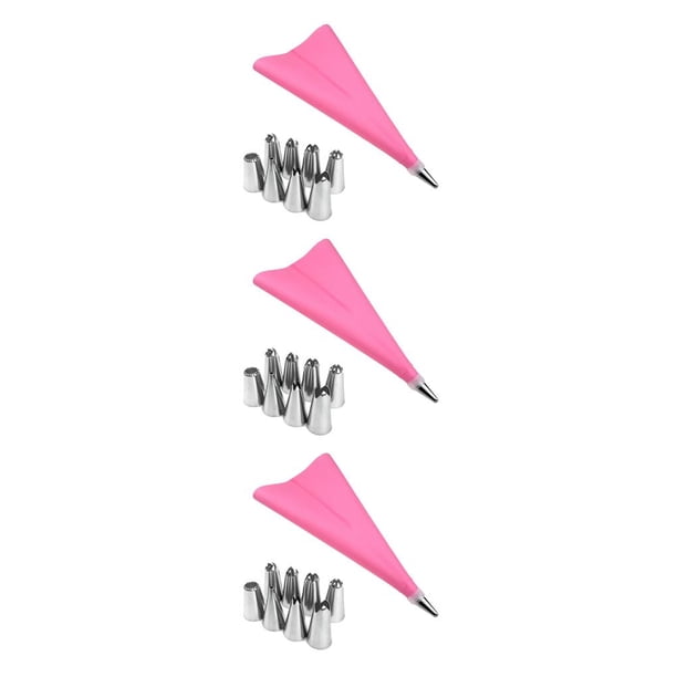 Yuarrent Cake Decorating Tools with Icing Bag Restaurant Making Pastry Confectionery Kit Equipment Props Nozzles Accessory Cream Type2 NO2 Yuarrent CBP080793