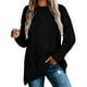 thumbnail image 1 of Mujeres moda casual manga larga sólido suelto cuello redondo mujeres tops Fridja  hjk1252, 1 of 1