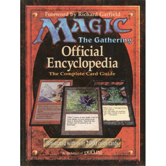 Pre-Owned Magic: The Gathering -- Official Encyclopedia, Volume 1: The Complete Card Guide (Paperback) 1560251409 9781560251408