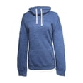 thumbnail image 2 of J. America Womenâ€™s MÃ©lange Fleece Cowl Neck Sweatshirt, 2 of 3