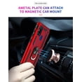thumbnail image 4 of Shockproof Armor Phone Case For Samsung Galaxy M31S M30S M21 M31 M51 M02 A01 M01 Core Metal Ring Bracket Rugged Protection Cover, 4 of 5