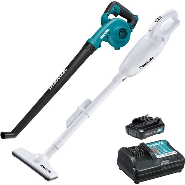 Kit de Sopladora Y Aspiradora Inalambricos Makita CLX248