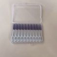 thumbnail image 5 of Cepillo interdental de masaje elástico de color azul y verde mezclado en caja de 40 cepillos interdentales cepillo interdental cepillo interdental palillo de hilo dental, 5 of 5