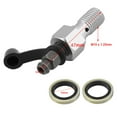M10x1.25mm Motorcycle Brake Cylinder Caliper Bleed Screw Nipple Banjo